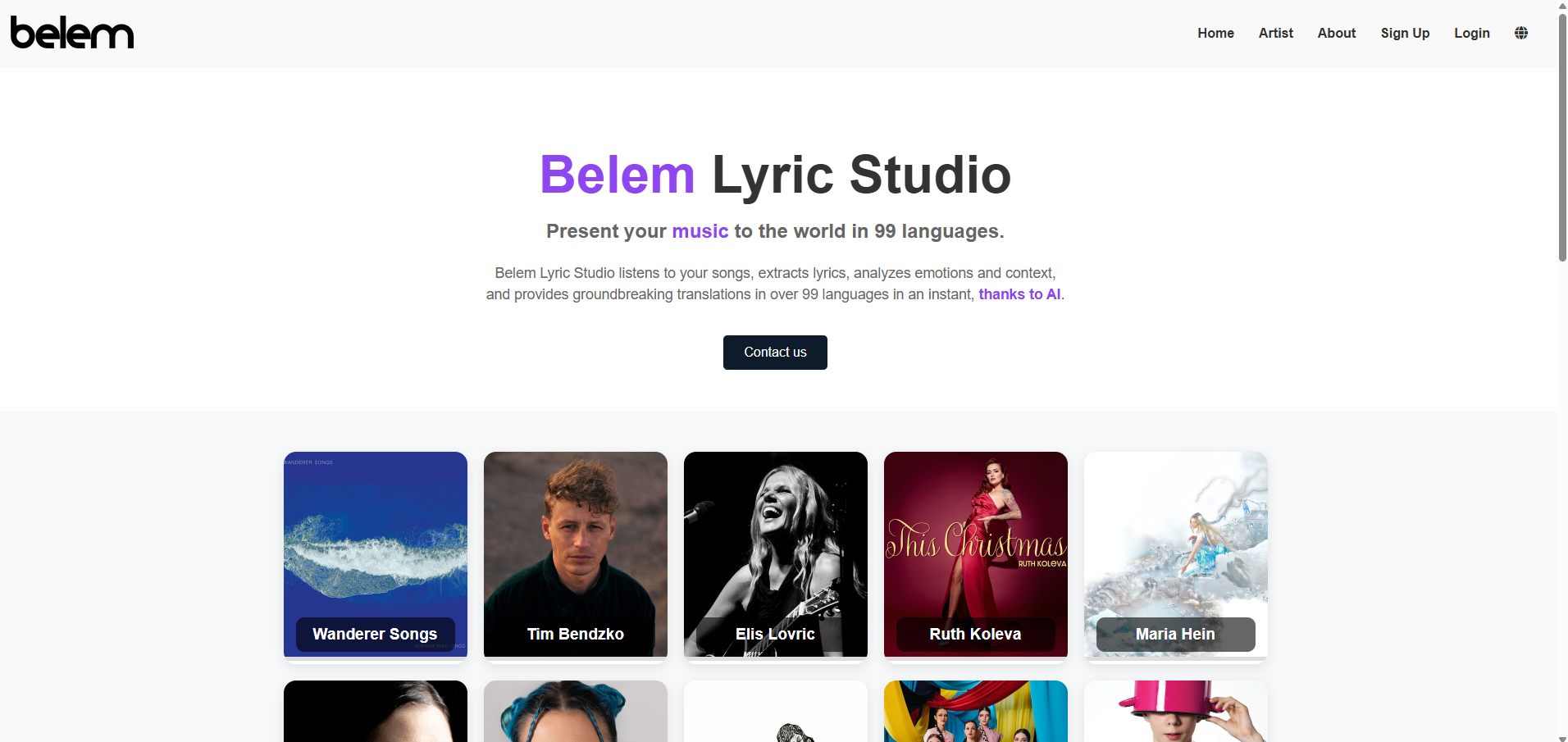 Fleepit Belem Lyrics (collaboration avec Deezer)